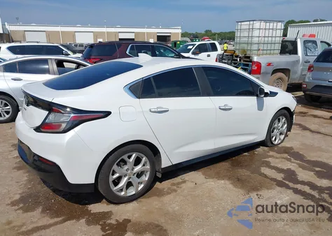 2017 Chevrolet Volt Premier из США, поврежденный, VIN 1G1RB6S51HU119041